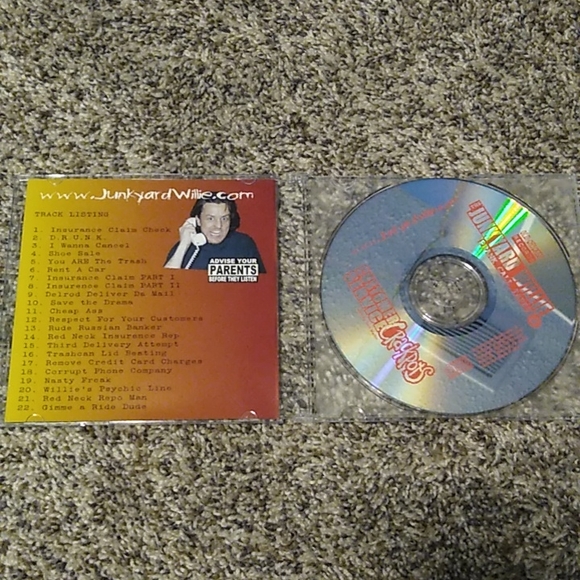 The Junkyard Willie: Prank Call Tapes 4 CD - Picture 3 of 4